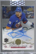 2018 Upper Deck Clear Cut Rookies UD Exclusives 64/65 Michael Dal Colle Auto 7o1