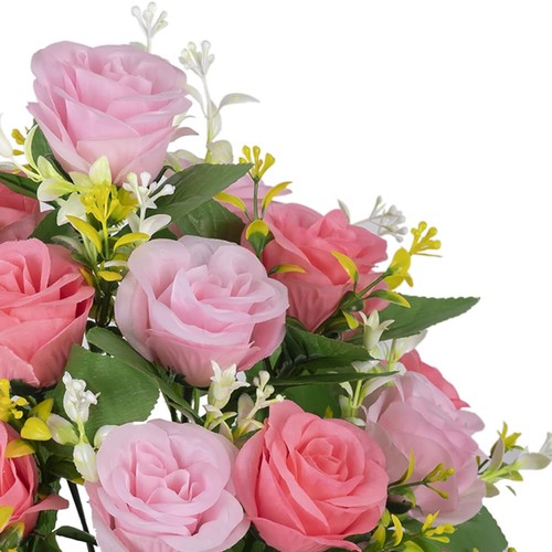 MOOMASS Künstliche Friedhofsblumen - Grabschmuck, Friedhofsblumen für... - Bild 6 von 6