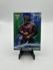 2025 Topps Marvel Studios Star-Lord Peter Quill verde/199
