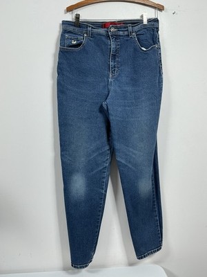 Womans Excellent Condition Gloria Vandirbilt Blue Jeans Size 12 M 0144/I-4