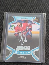 Cole Caufield Rookie Silver Script 11/25 Mvp Upper Deck 2020-21💥