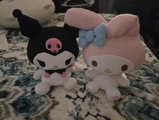 Sanrio Kuromi  My Melody Collectible Plush Set Hello Kitty Stuffed Animals