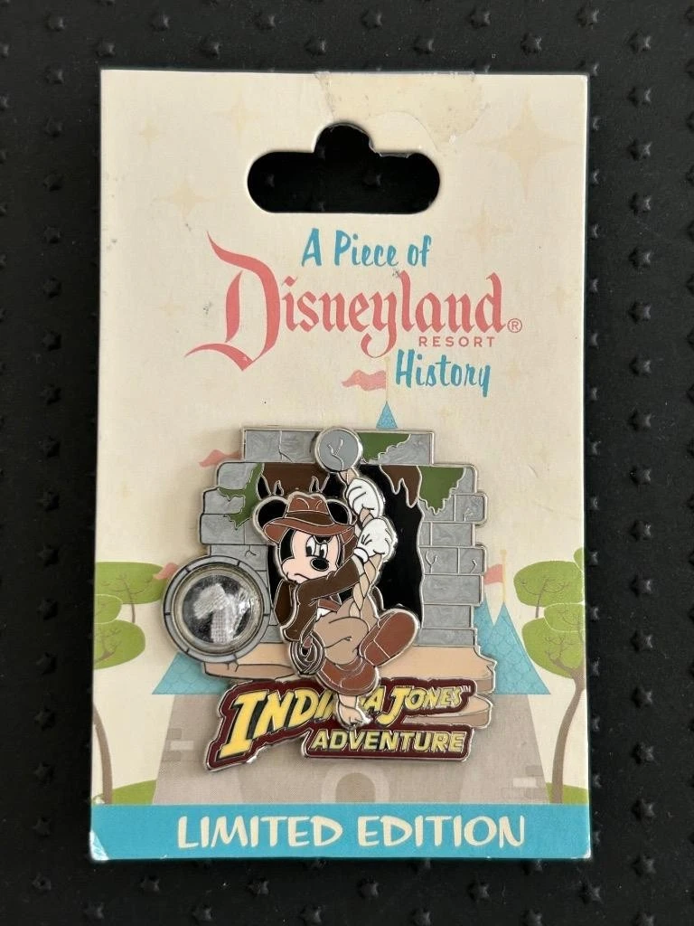 Disney Indiana Jones Pin Indiana Disney Attraction & Ride Pins