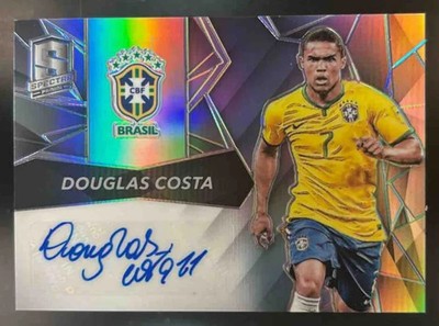 2016-17 Panini Spectra Douglas Costa Signatures /99 #S-DCO Auto Brazil