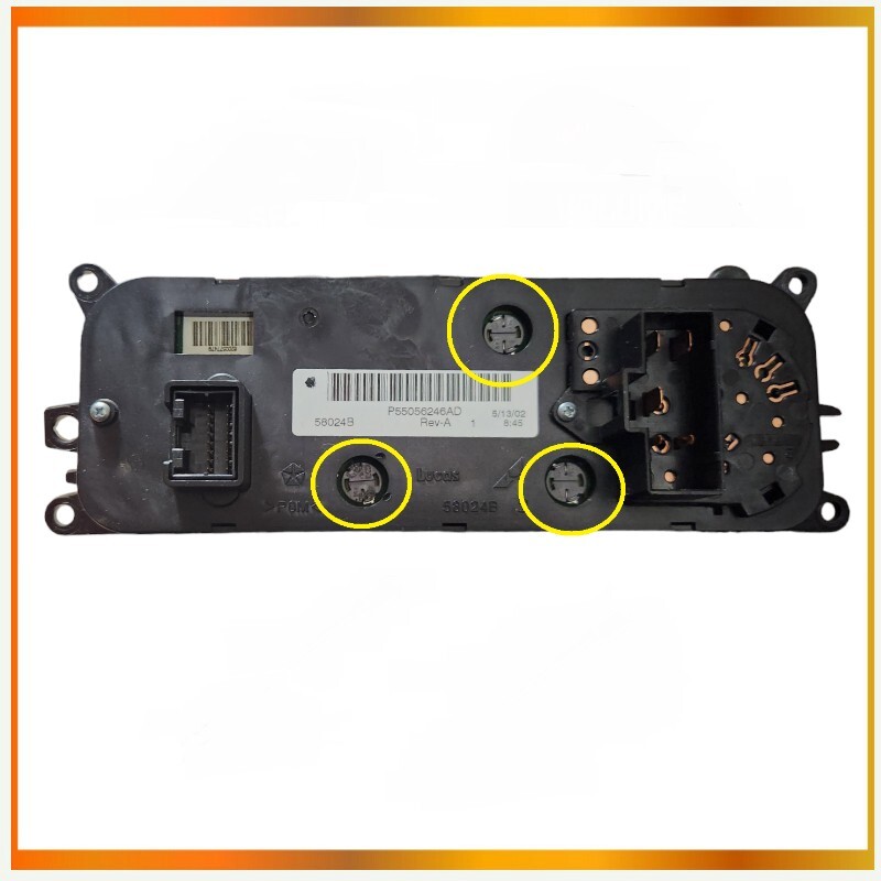 20022005 Dodge Ram and Dakota Climate Control Light Bulbs eBay