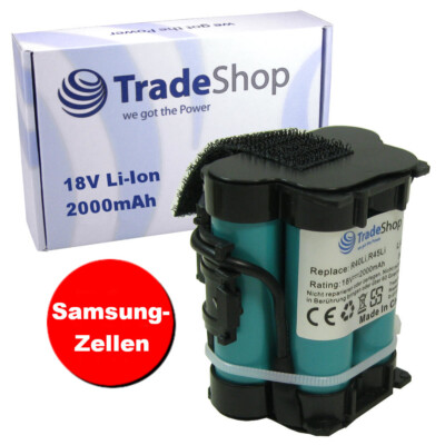 Trade-Shop AKKU 18V 2000mAh Li-Ion für McCulloch ROB R600, ROB R800, ROB R1000
