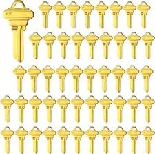 5Pin Key Blanks SC1 Brass Finish Uncut Blank Keys Pack of 50 Keys