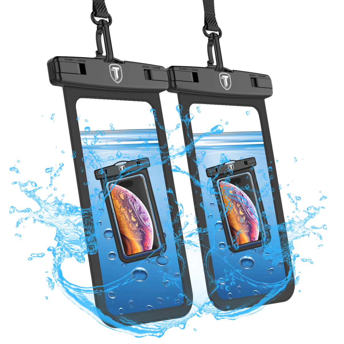 Pcs Waterproof Floating Cell Phone Pouch Dry Bag Case Cover For Samsung  iPhone