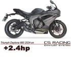 <!--F#f_0-->Triumph Daytona 660 CS Racing Full Exhaust | Muffler + dB<!--F/-->