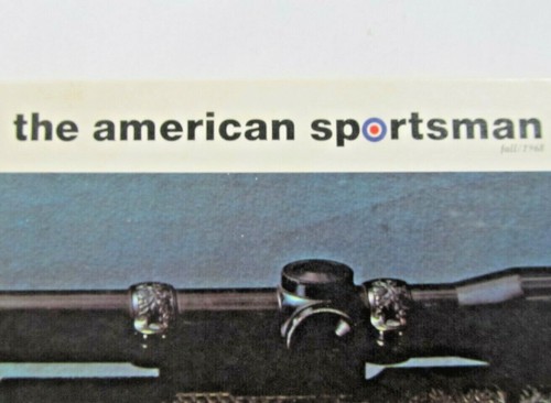 The American Sportsman Fall / 1968 volume 1, number 4 Hardcover - Picture 12 of 12