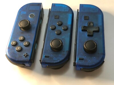 ⑮カスタムジョイコン ライトブルー スティック新品 任天堂 純正品 Joy-Con(L) ネオンブルー ジョイコン本体