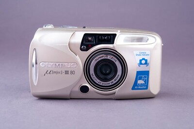 Olympus Mju III 80 Quartz Date 35mm Point&Shoot Film Camera | eBay