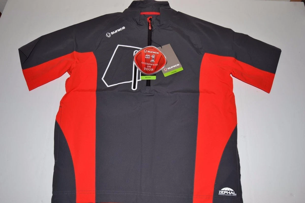 Half sleeve waterproof golf tops 2025