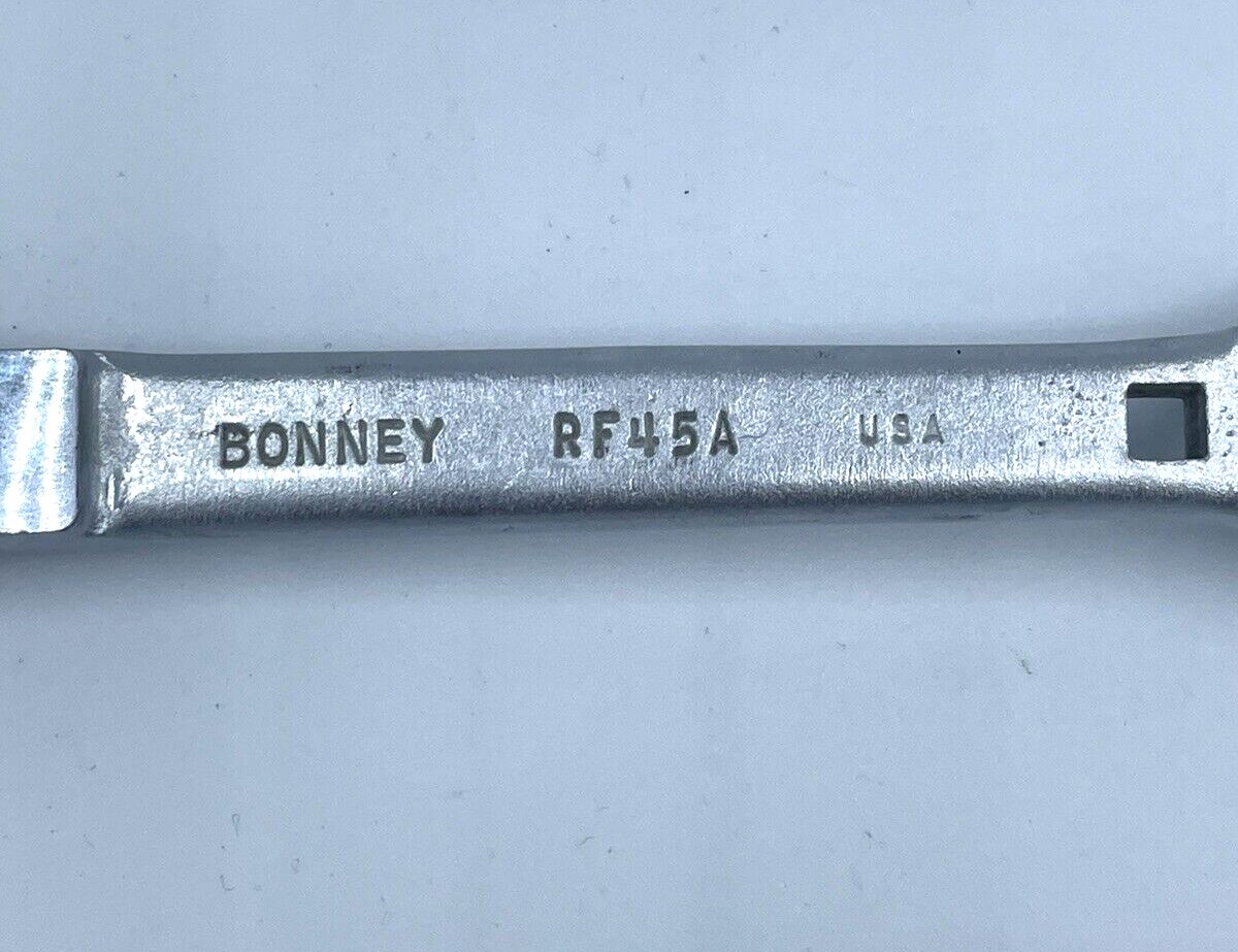 Vtg Bonney Ratchet Wrench RF45A Female Square Drive HVAC Refrigeration