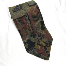 Kuppenheimer Men's Clothiers Abstract Necktie Multi Color Tie US Made