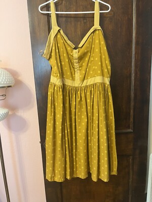 Lindy Bop Imelda Plus Size Polka Dot US 22 Dress