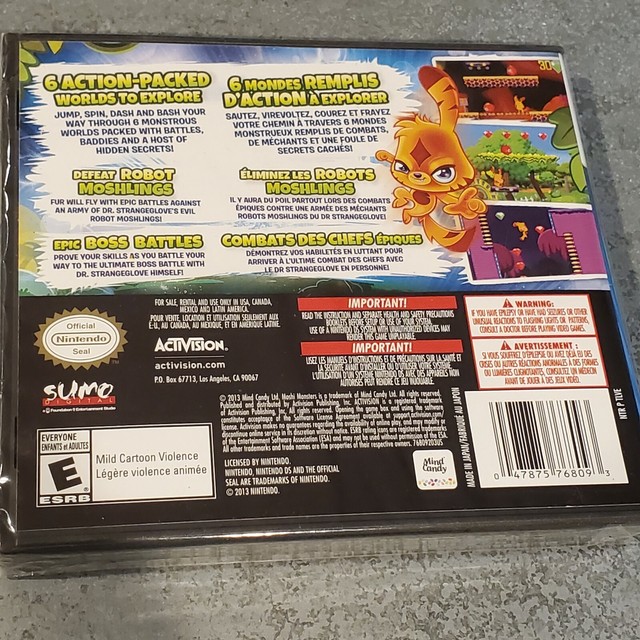 Moshi Monsters Katsuma Unleashed Nintendo Ds 13 For Sale Online Ebay