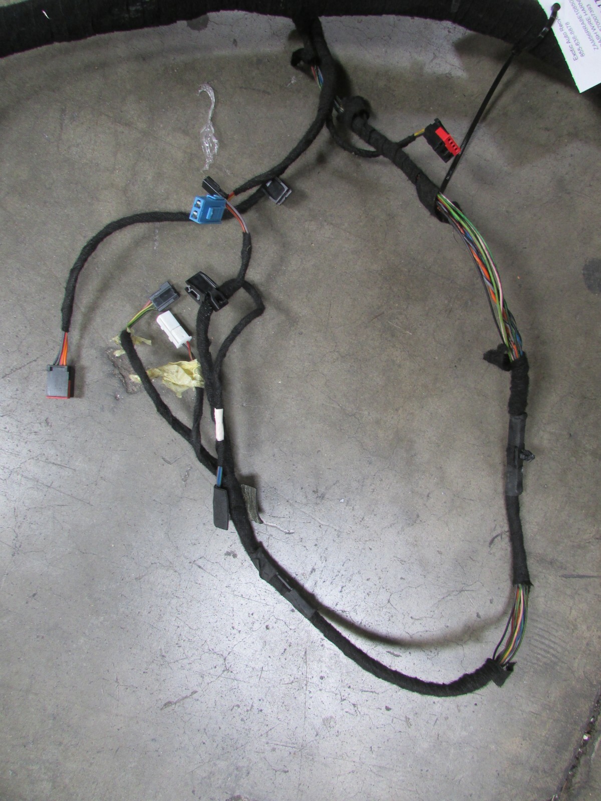 2014 Maserati Quattroporte, Dash Wiring Harness, Damaged, Used, P/N 670007393