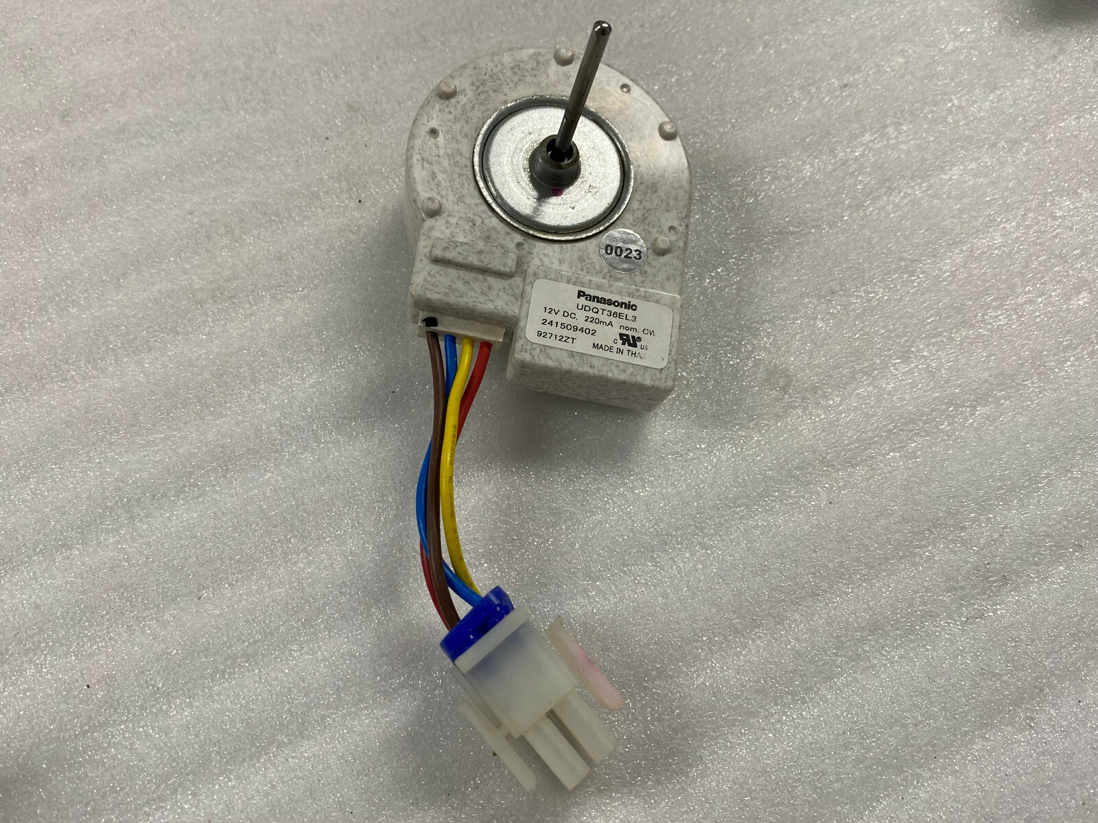 evaporator fan motor 241509402