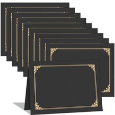 10 Pack Certificate Holder Diploma Covers Award Holder for Letter Size