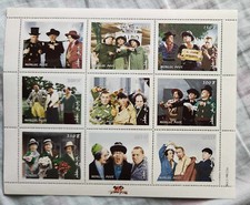 THE THREE STOOGES~MONGOL POST~Set of 3 Sheets of 9 STAMPS Block Stamp Sets