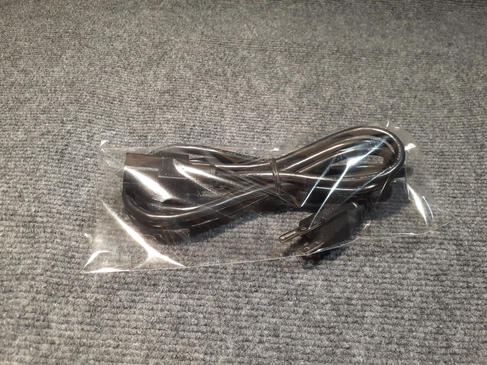 Power Cord 3-Male Pin x 3-Female for Computers, TV's, Radios & More - Image 2 of 4