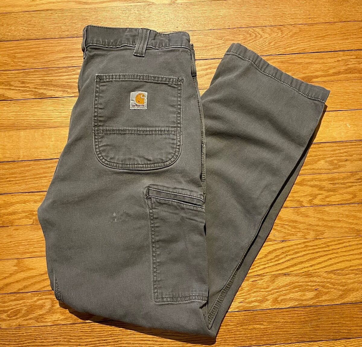 Men's Carhartt 102281-039 Relaxed Fit Gray Twill Utility Men's Carhartt 102281-039 Relaxed Fit Gray Twill Utility