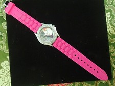 JUSTIN BIEBER - 'Bieber Fever' - PINK WRIST WATCH
