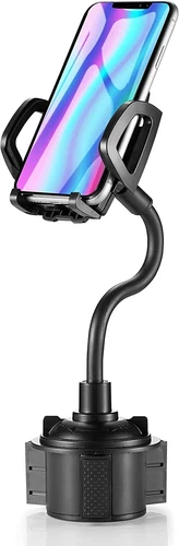 Soporte universal para teléfono con portavasos para automóvil