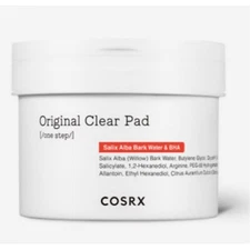 Cosrx Vegan One Step Original Clear Pad 70Sheet Salix Alba Bark Water BHA