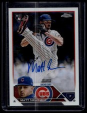 2023 Topps Chrome Update #RA-MS Matt Swarmer Autographs