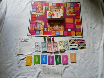 Vintage 1981 Bargain Hunter The Smart Shopping Game Milton Bradley USA Complete