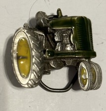 Vintage 1981 Green Tractor Belt Buckle