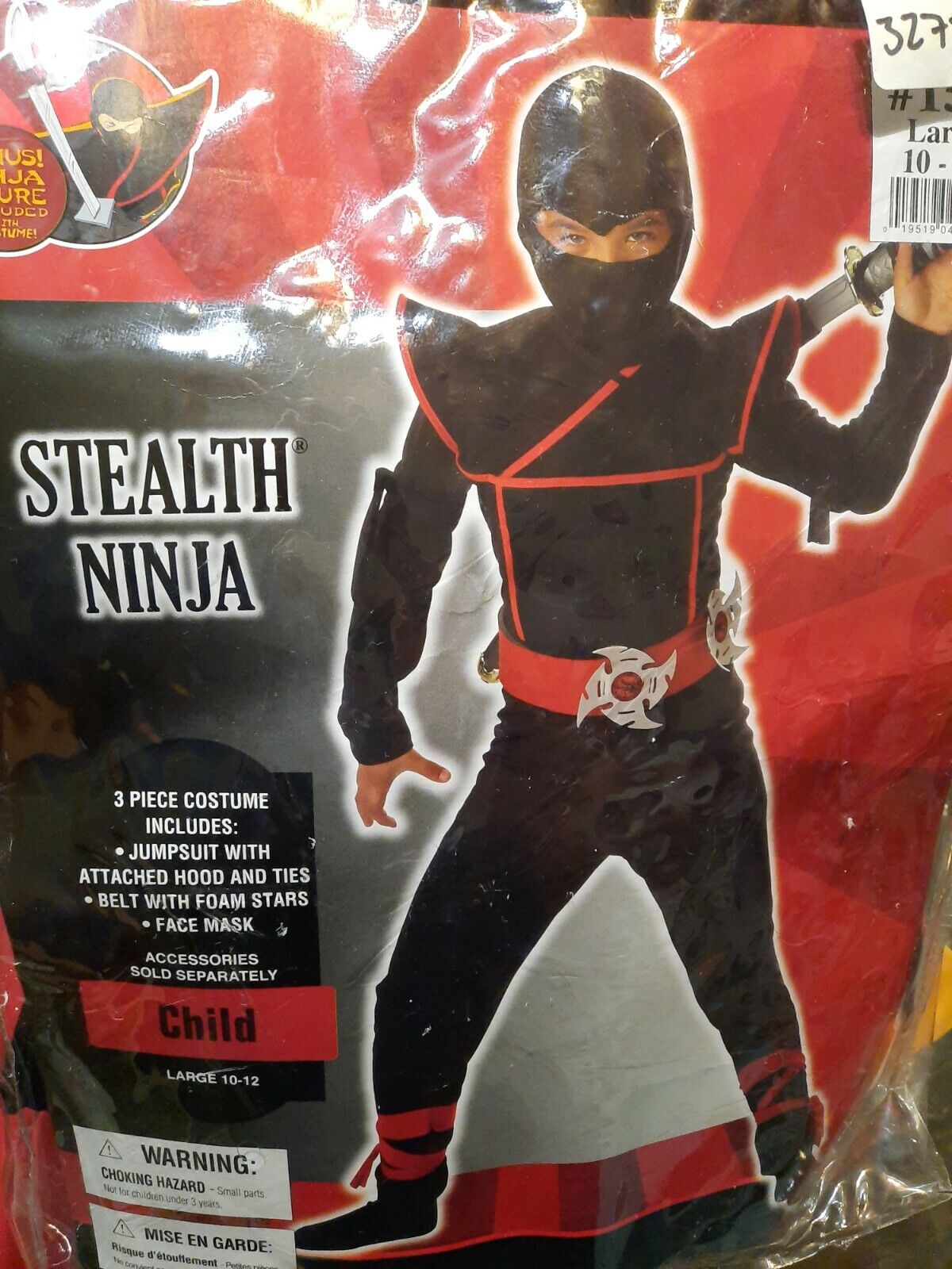 Ninja Assassin Blue Boys Martial Arts Dragon Ninja Fancy Dress Costume Kids  Ninj