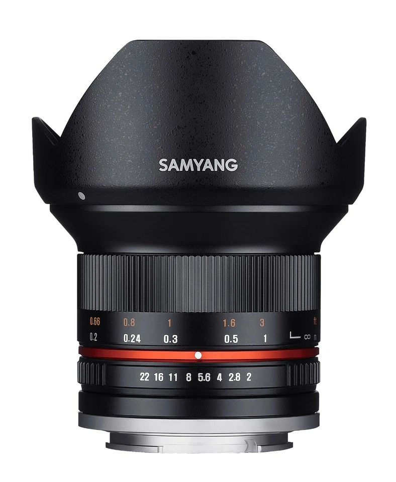 Samyang 12mm F2.0 Ultra Wide Angle Lens for Sony E-Mount (NEX)  - Image 2 of 4