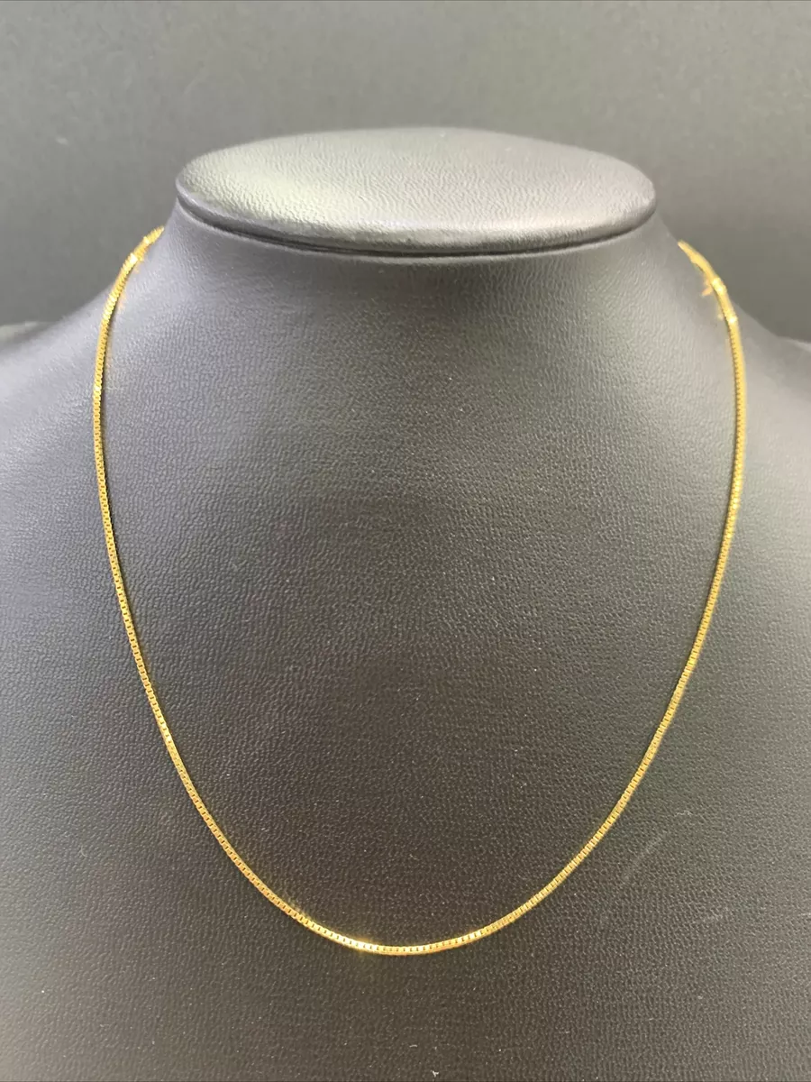 Gold chain box design deals