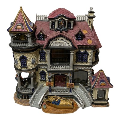 Lemax Spooky Town Madam Ashbury's House of Wax 35784A Halloween Village READ