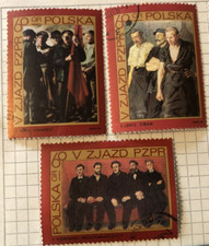 Poland 1625-1627 - Paintings by Lentz, Wojciech Weiss, Kowarski.1968 - LOT 165