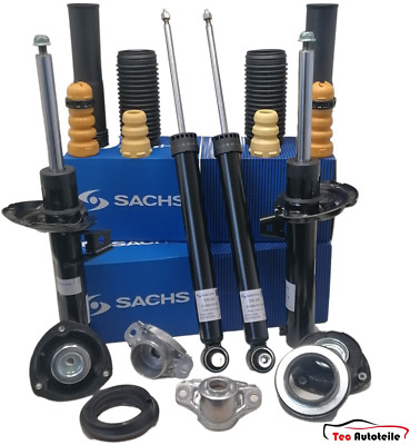 4x SACHS Stoßdämpfersatz vorne hinten Audi A3 Seat Leon Skoda Octavia VW Golf 7