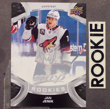 JAN JENIK RC  2021-22  Upper Deck  MVP Silver Script #238 Arizona Coyotes ROOKIE