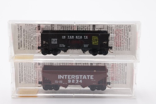 2 Micro Trains Interstate Hoppers | Neu | 56280 | 87010 | Zustand: New