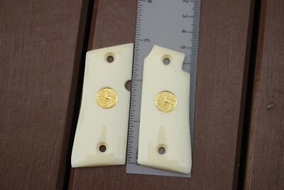 Abalone Pearl Grips For Colt Mustang Pocketlite - Custom Poly-Composite Handgun Grips