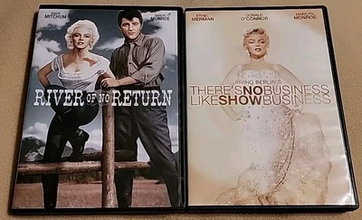 Marilyn Monroe DVD LOT: River of No Return & There's No Business Like Show Busin