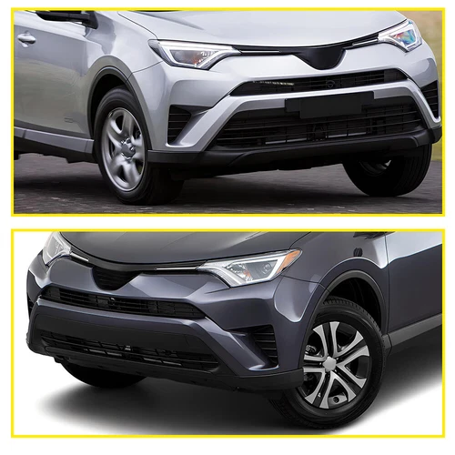 For 2016 2017 2018 Toyota RAV4 Front Bumper Fog Light Cover Bezel TO1039191 - Foto 5 di 15