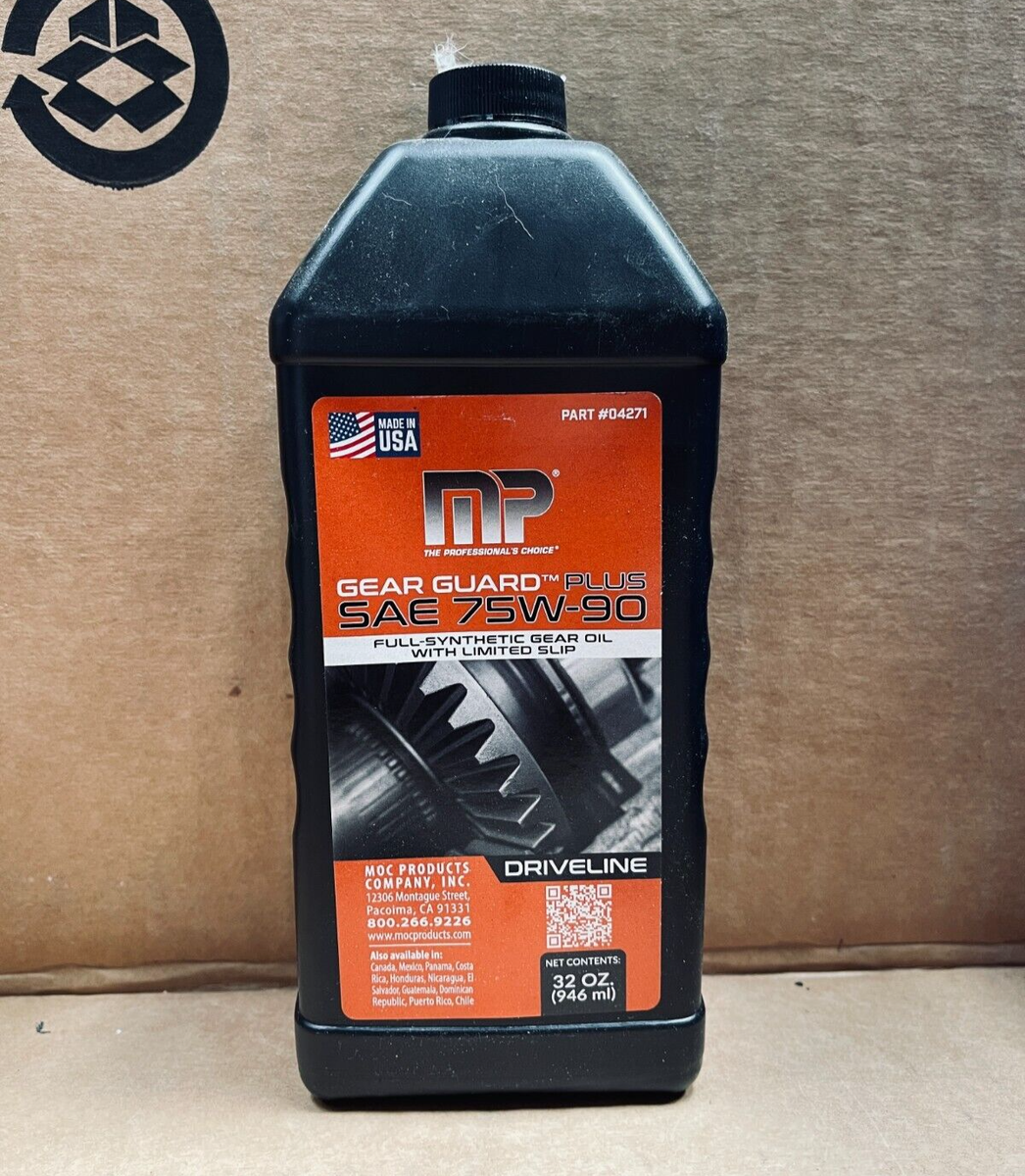MOC Brand 04271 32oz Gear Guard Plus SAE 80W 75W-90 Limited Slip