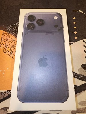 Apple iPhone 17 Pro Max Deep Blue EMPTY BOX ONLY