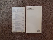 Vintage Texas Instruments TI-30X Scientific Calculator User's Guide