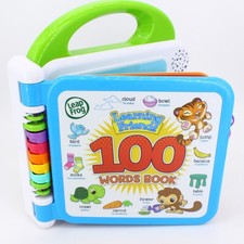 LeapFrog Learning Friends 100 Words Book Interactive Educational Toy Works
