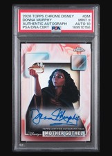 2026 Topps Chrome Disney Donna Murphy Mother Gothel Auto PSA 9 AUTO 10 POP 1