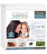 SafeRest Zippered Mattress Encasement Full Size 9"
